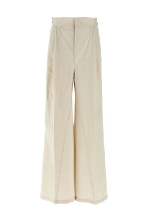 Pantaloni con piega beige chiaro MAISON MARGIELA | S51KA0601M35289800